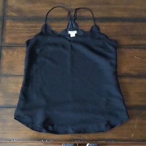J crew scalloped cami